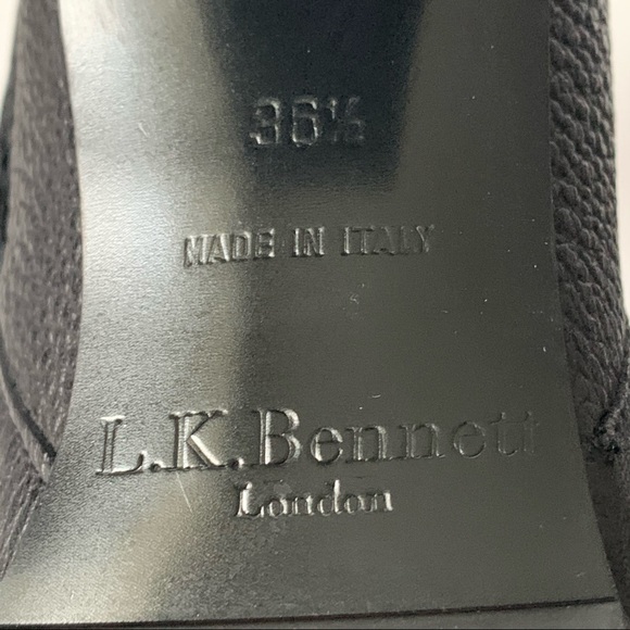 L.K.BENNETT LONDON DIONNE LEATHER BOOTS - Picture 12 of 12